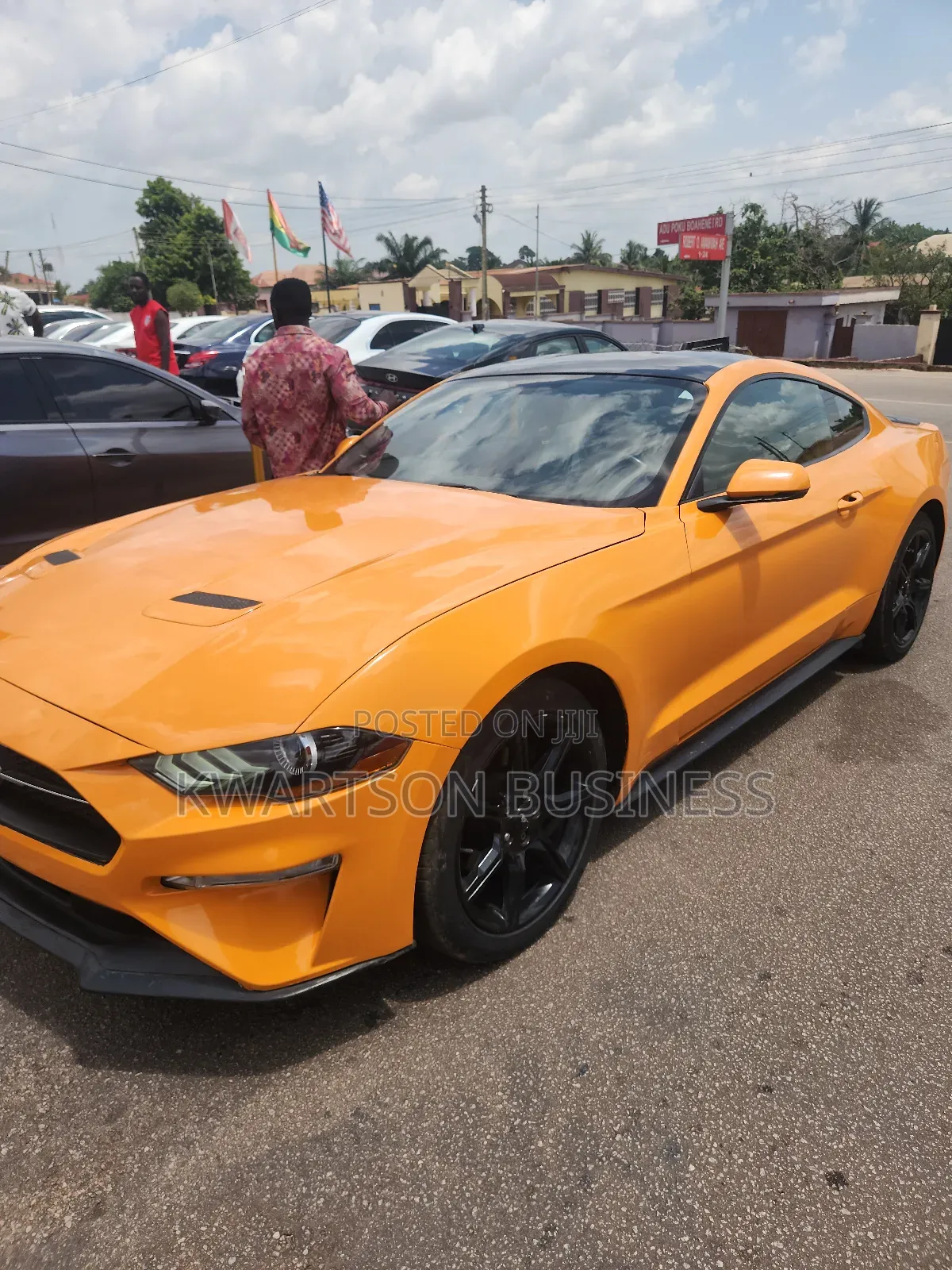 Ford Mustang GT Fastback 2018 Orange