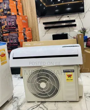 Get Original Nasco 1.5hp Non Inverter Ac With Remote Control(White)