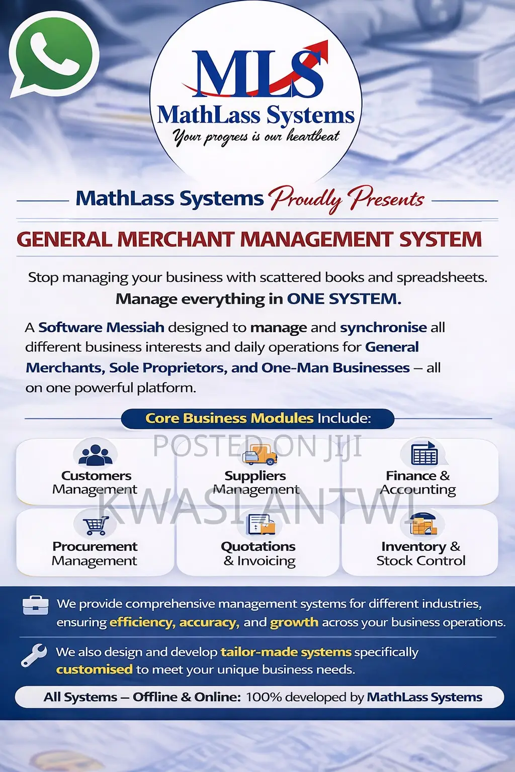 General Merchant Management System
