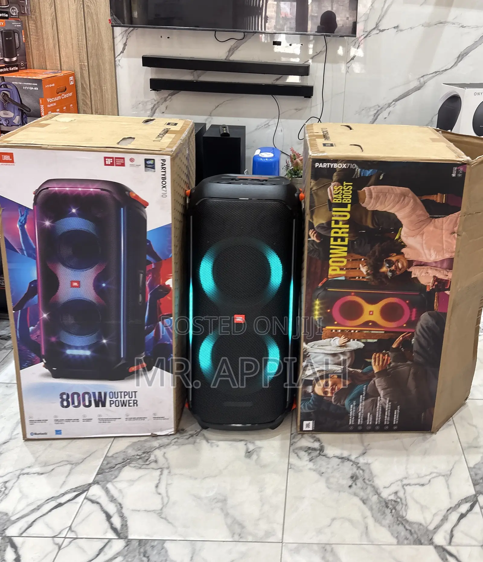 Choose JBL Party Box 710 Portable Bluetooth Speaker(Black)800w