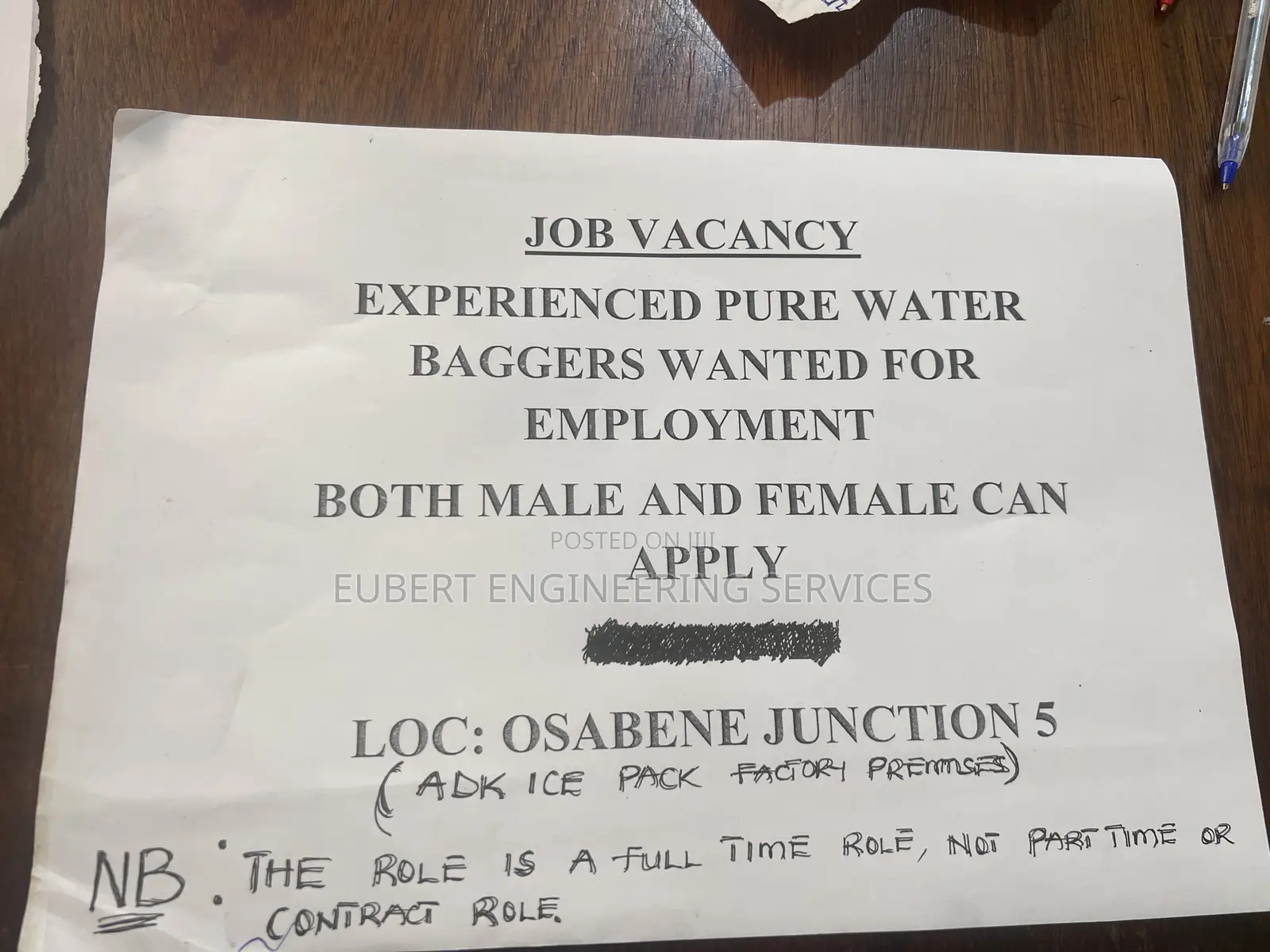 Pure Water Baggers