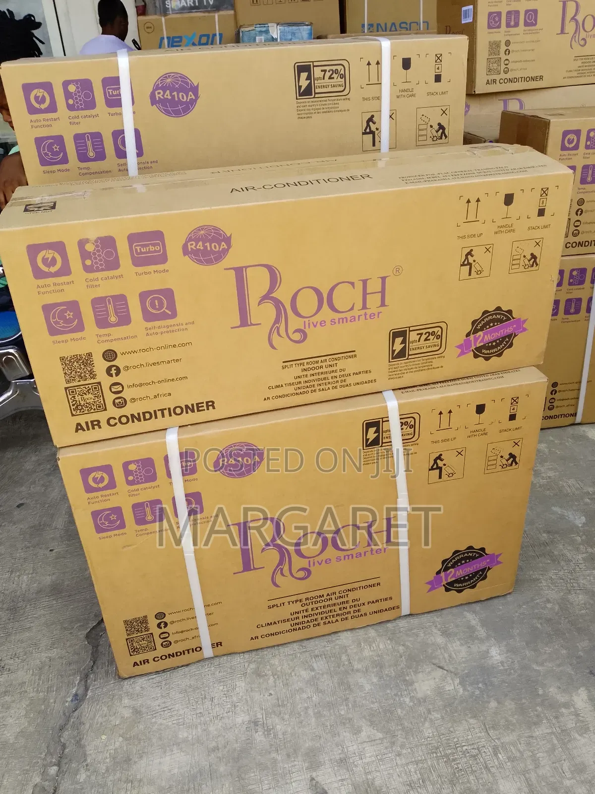 No Noise Roch 1.5 HP R410 Air Condition