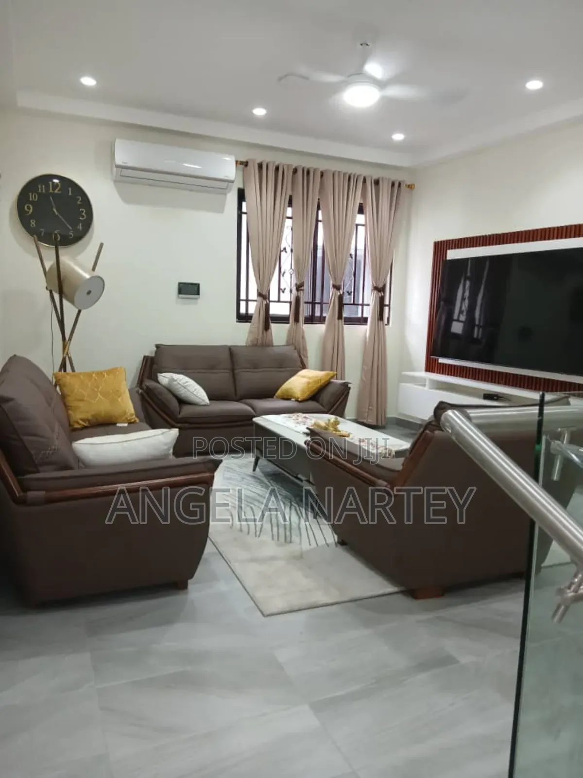 Furnished 4bdrm House in East Legon, A&C Mall Area for sale