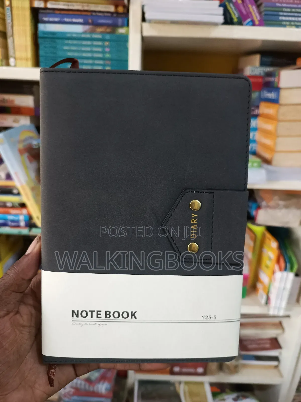 Diary Notebook Gold Dot