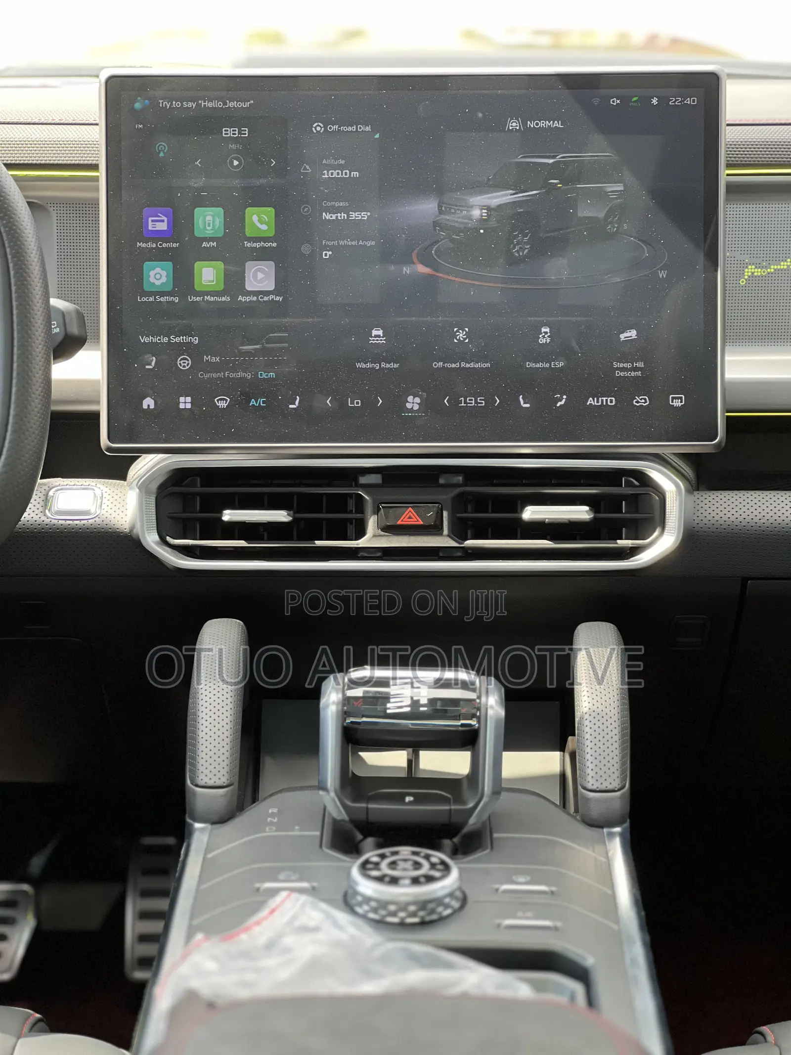 Jetour T2 2.0 Petrol AWD 2025 Black