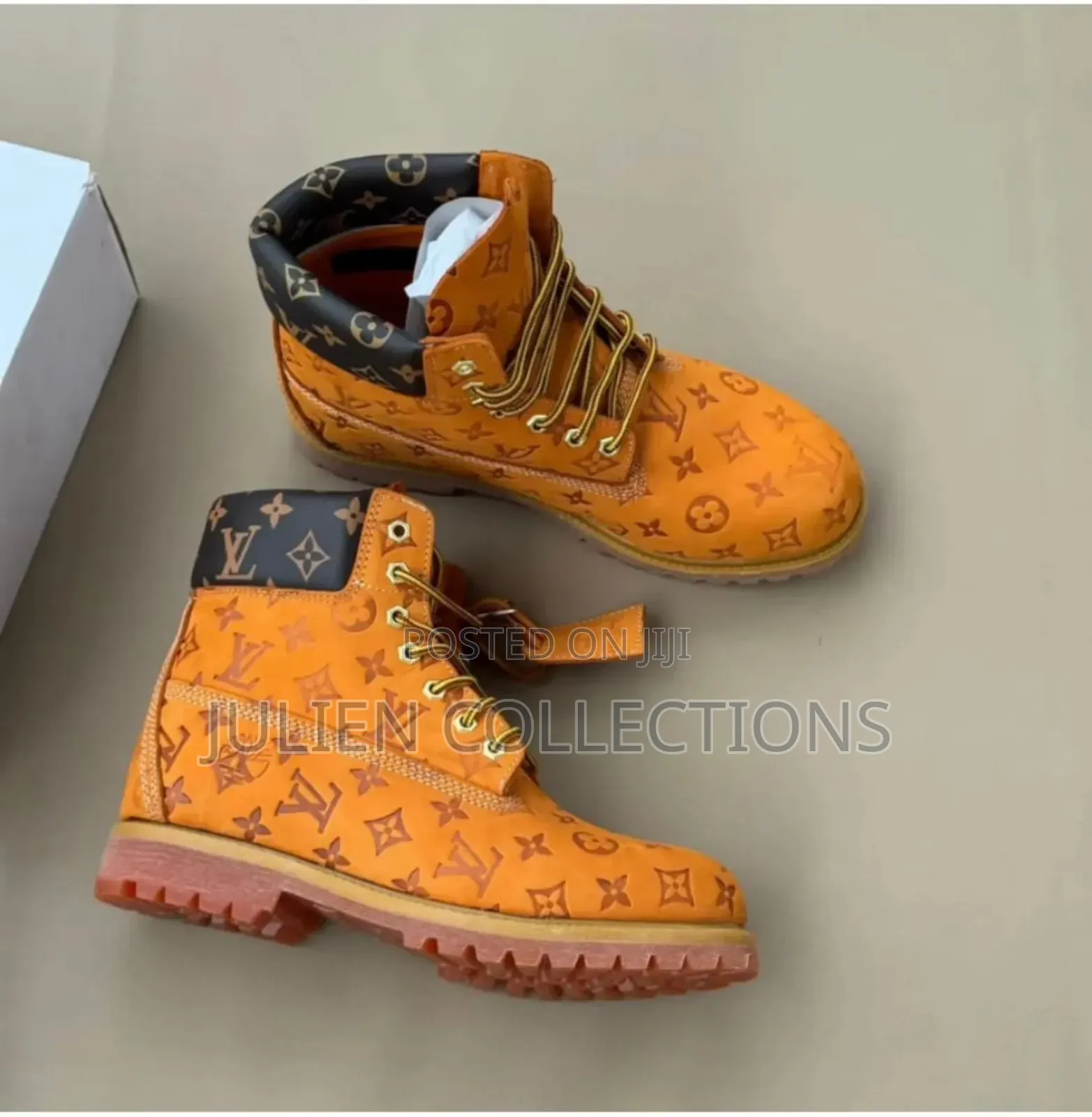 Lv Timberland Boots Yellow