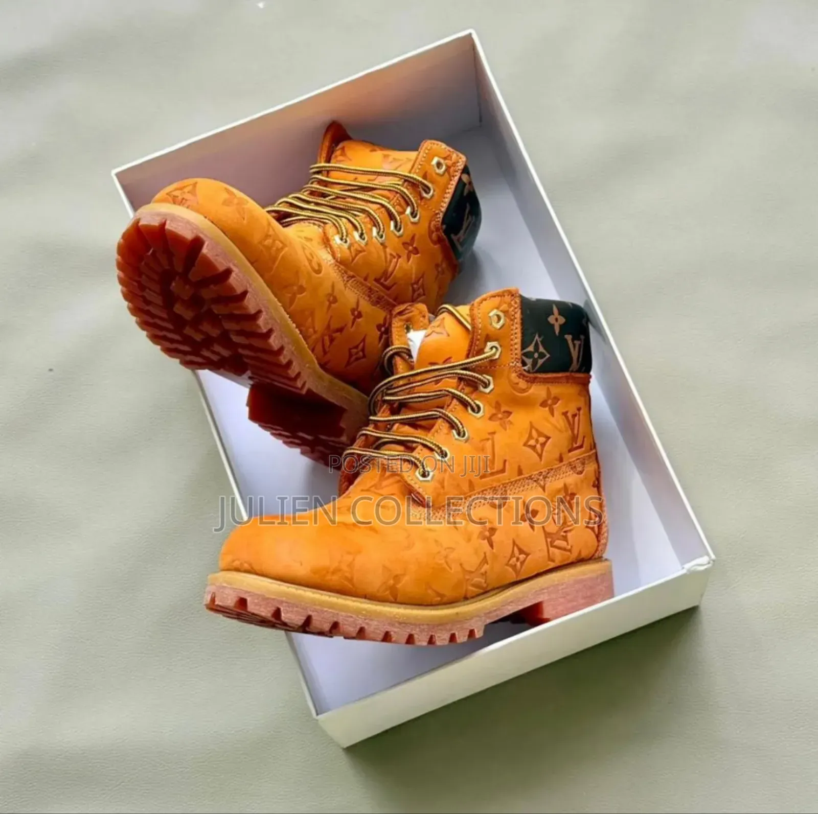 Lv Timberland Boots Yellow