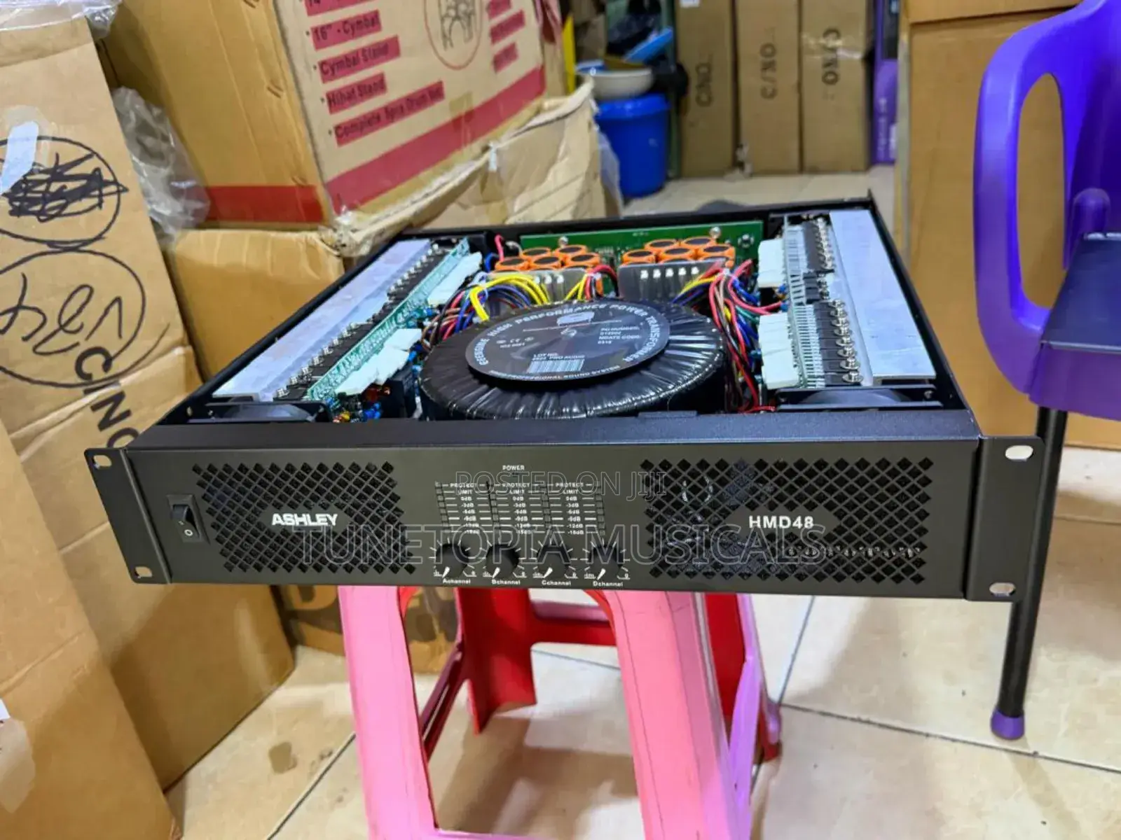 Ashley Hmd48 4in1 Professional Audio Power Amplifier.