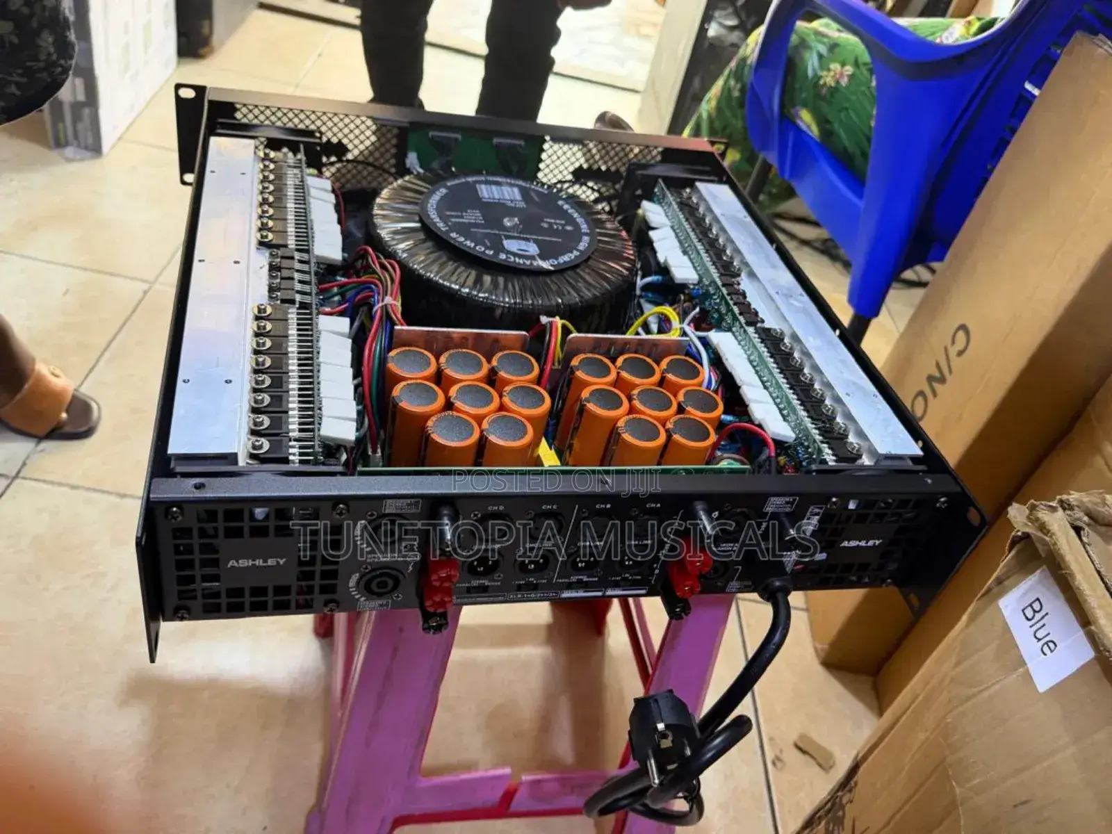 Ashley Hmd48 4in1 Professional Audio Power Amplifier.