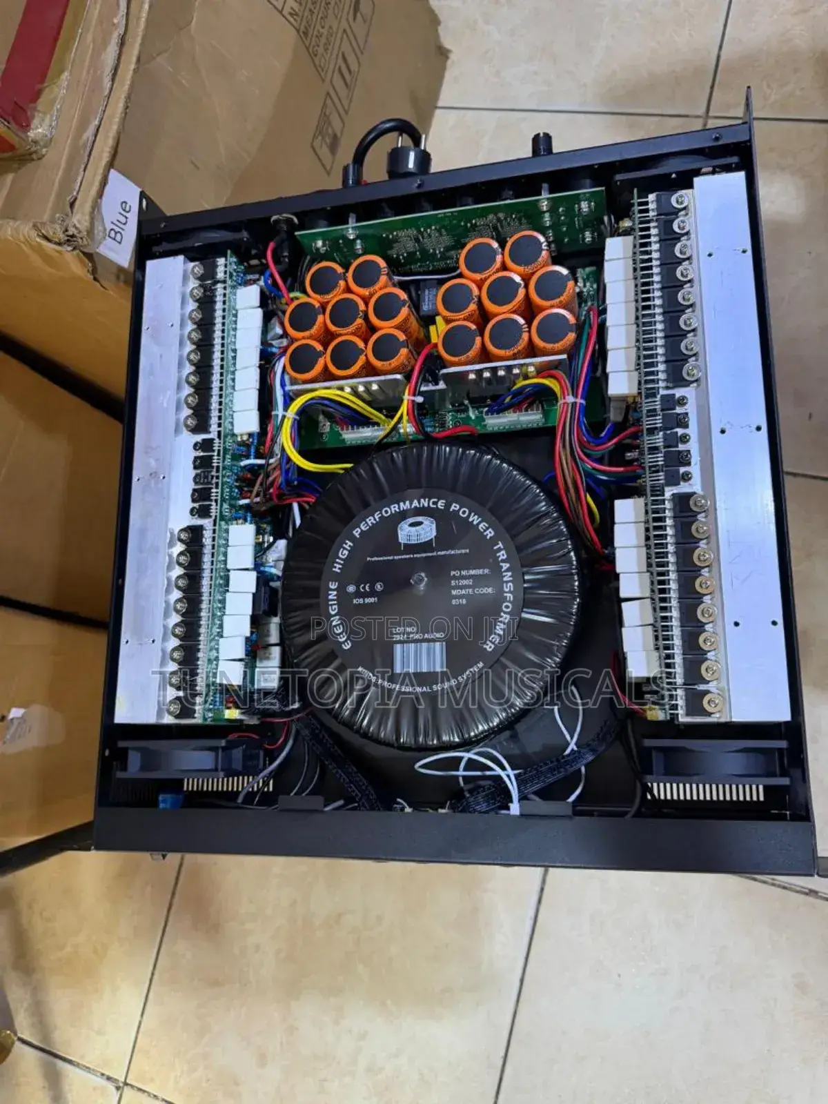 Ashley Hmd48 4in1 Professional Audio Power Amplifier.