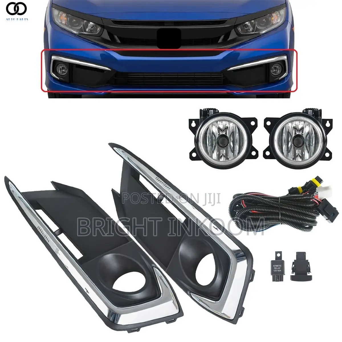 Honda Civic 2019 2020 2021 Fog Lights