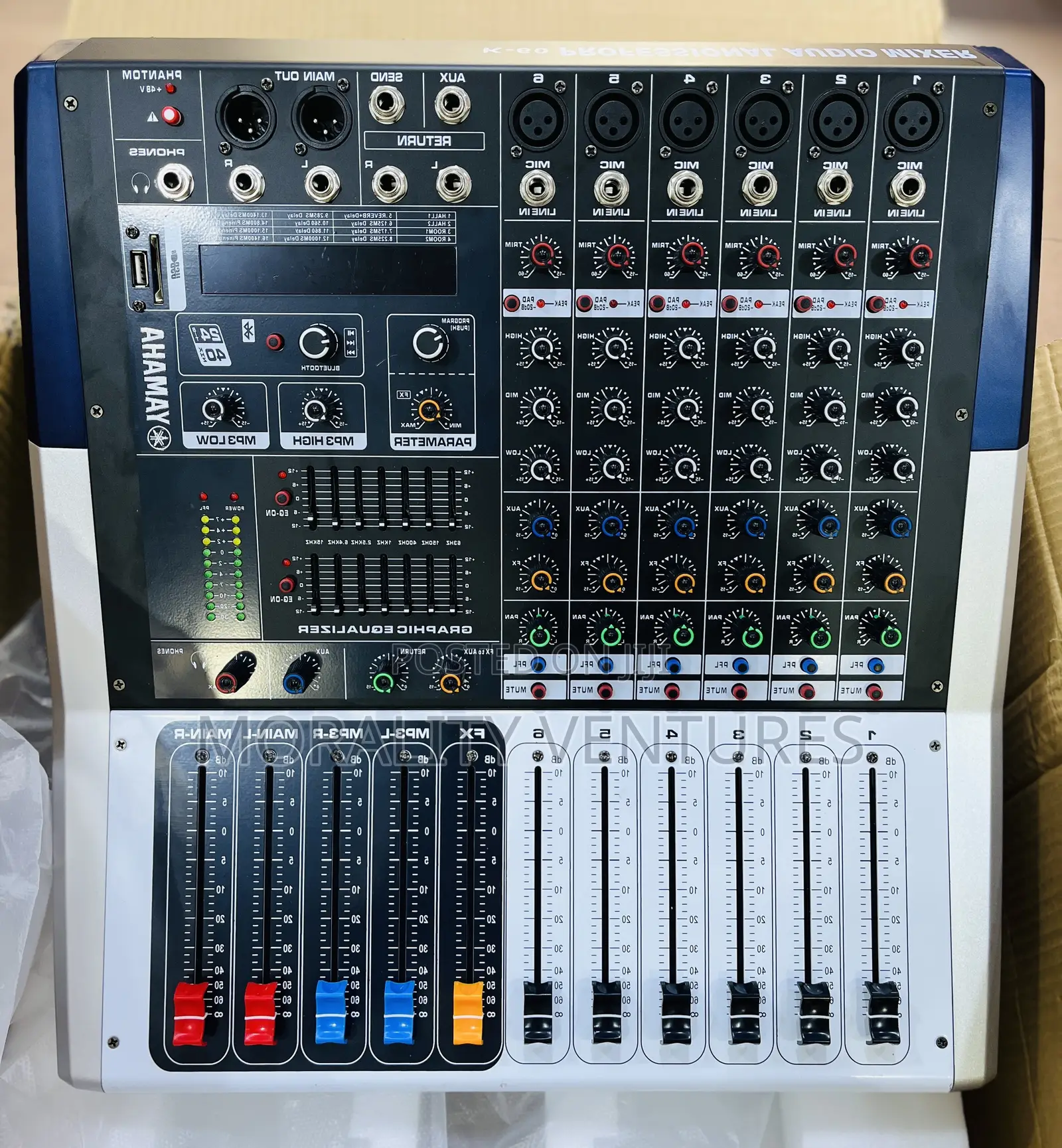 Yamaha Kv6 Powered Audio Mixer