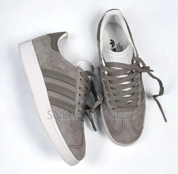 adidas gazelle silver green womens Men's adidas Originals Gazelle Black BB5476 main image 1