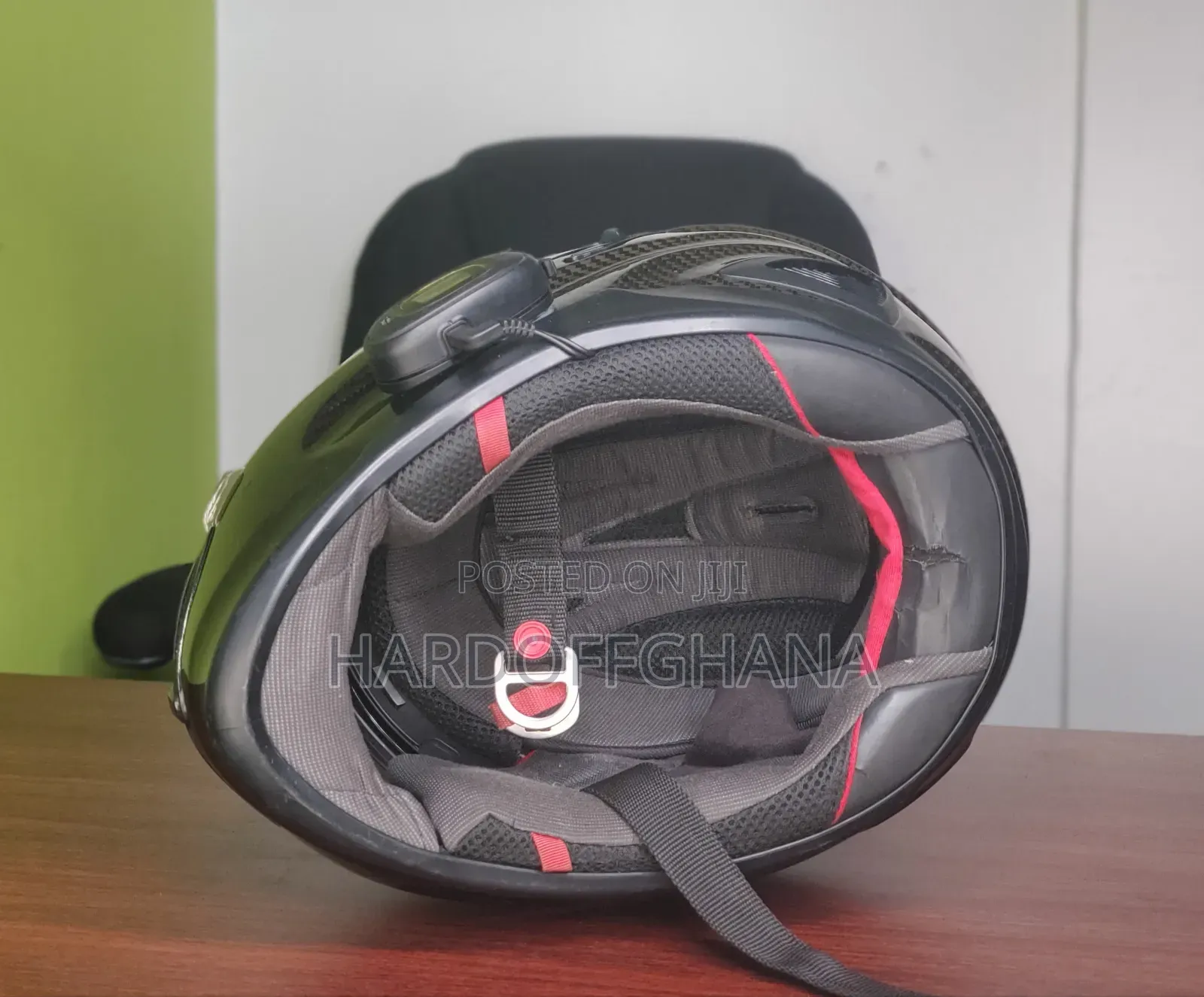 Abs Carbon Fibre With Bluetooth Helmet