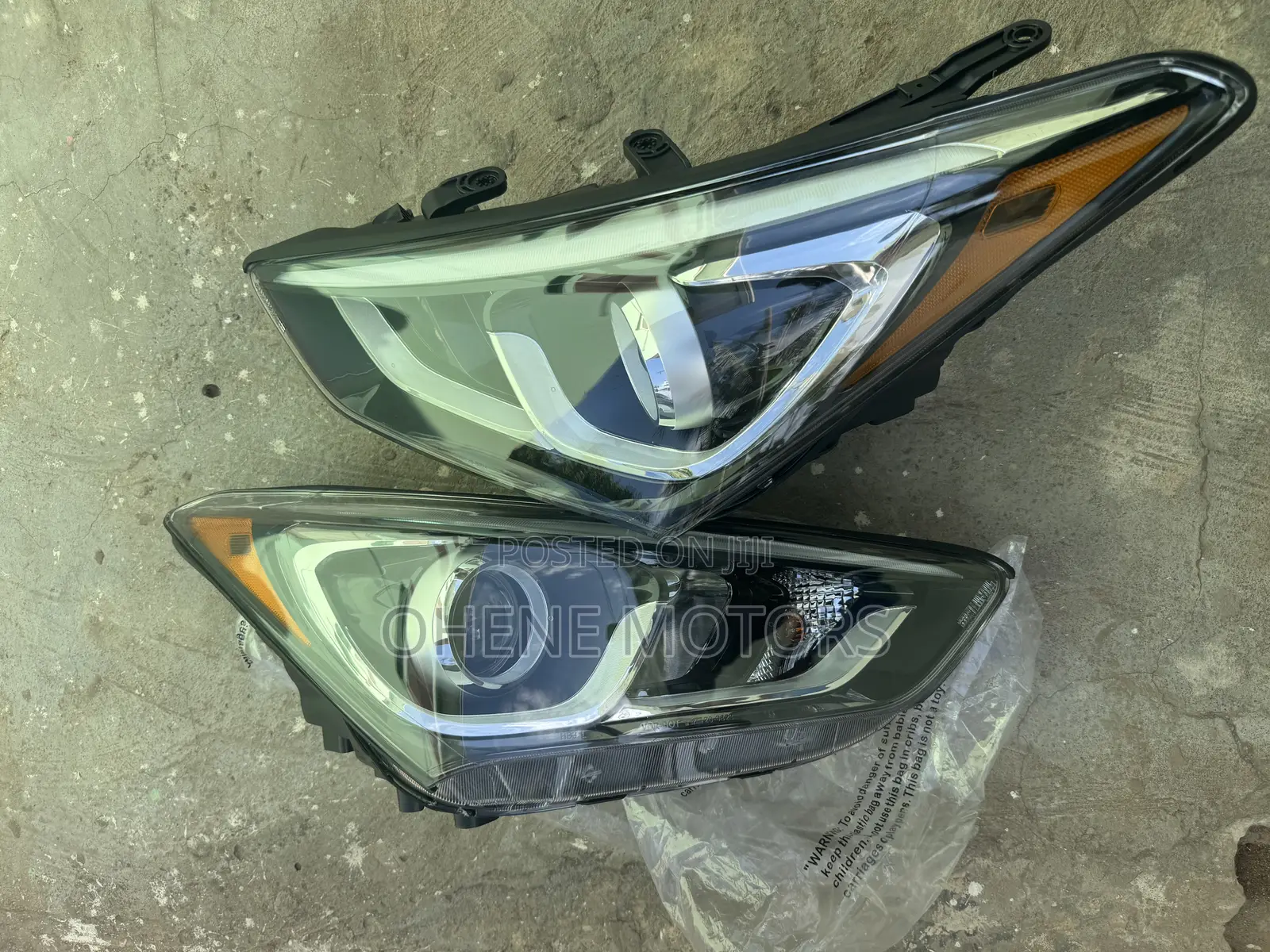 Hyundai Santa Fe 2017-2018 Headlights Full Led Available
