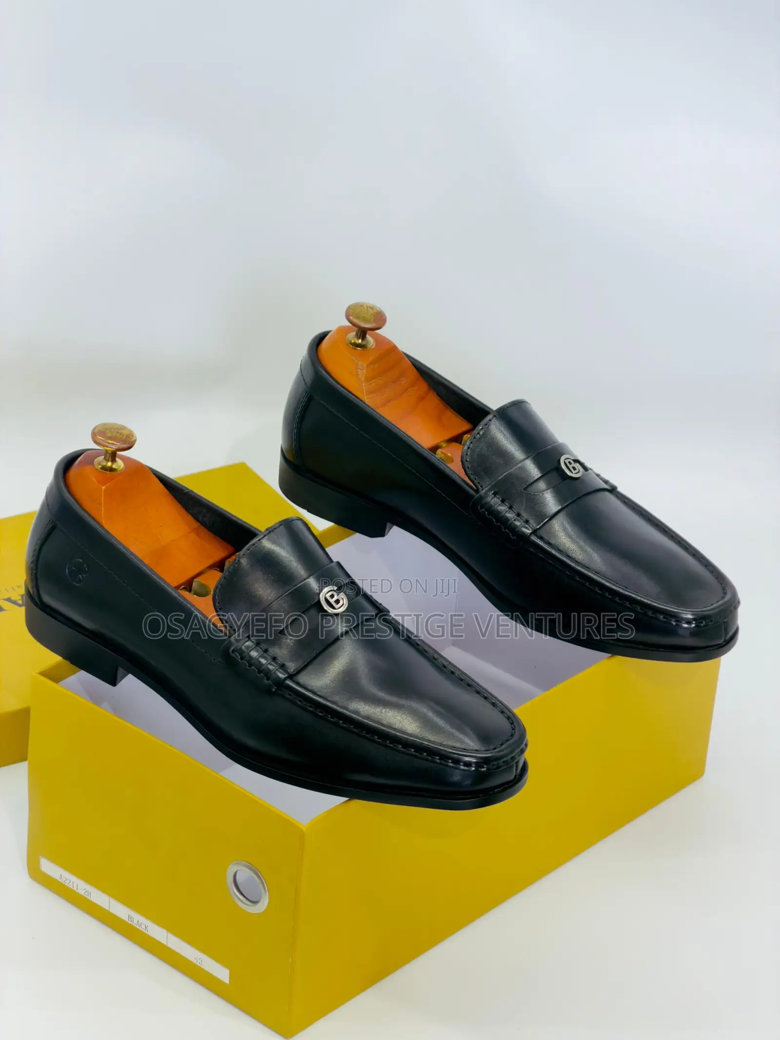 Premium Leather Butteri Shoe Black
