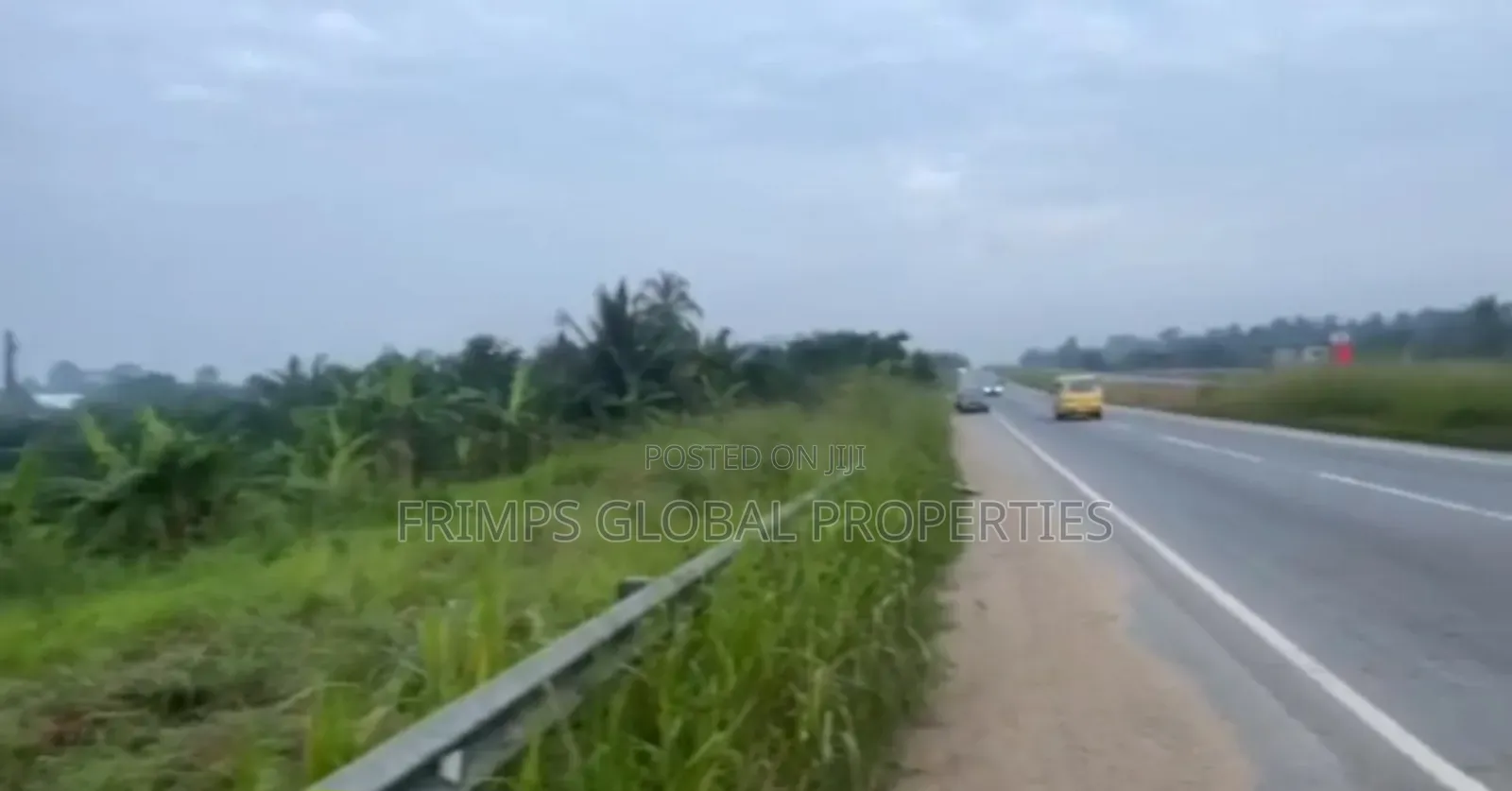 Main Nsawam Road 5 Acres Of Land On The Nsawam