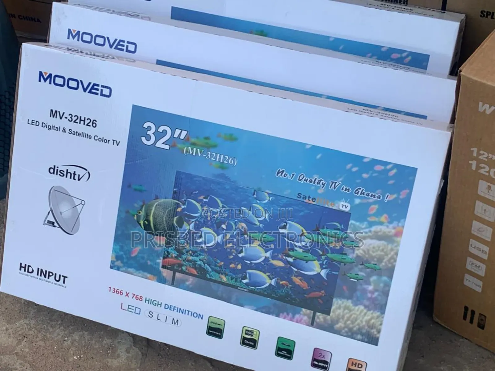 Mooved 32" Led Tv Fully Digital Satellite