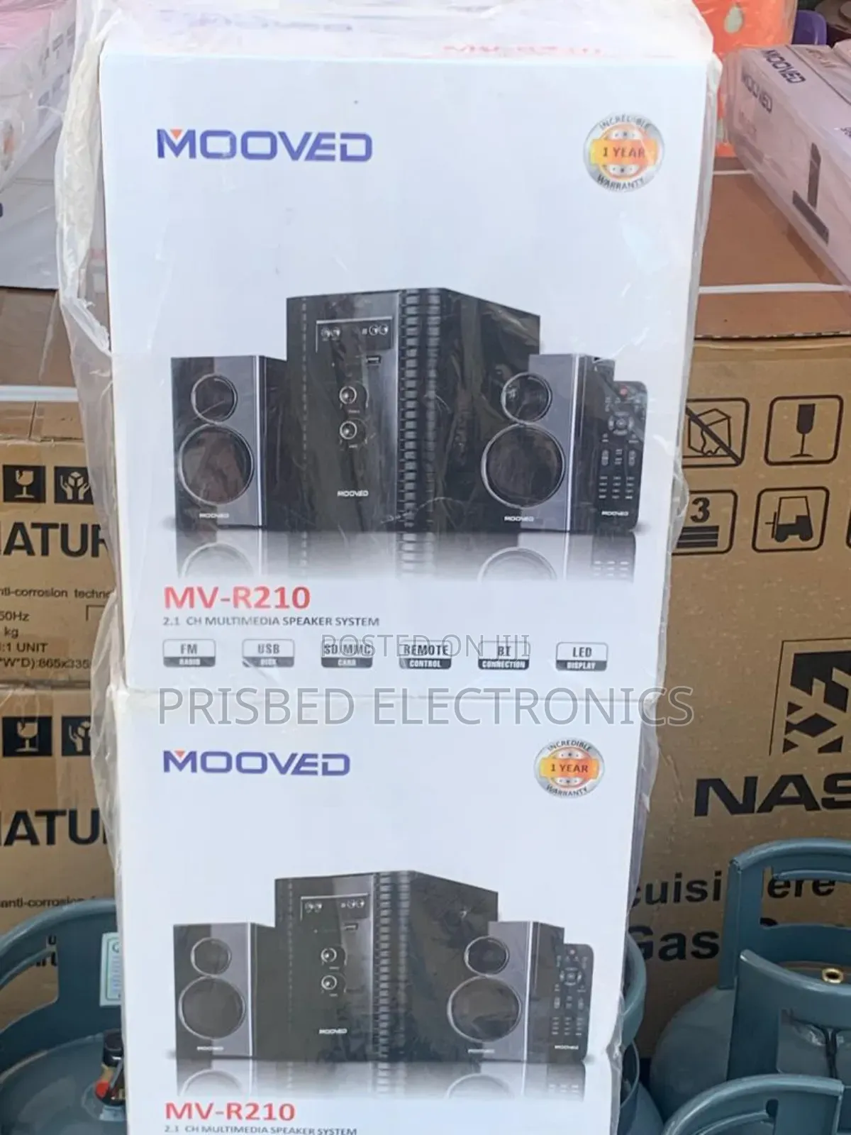 Mooved Durable Home Theater System 2.1ch