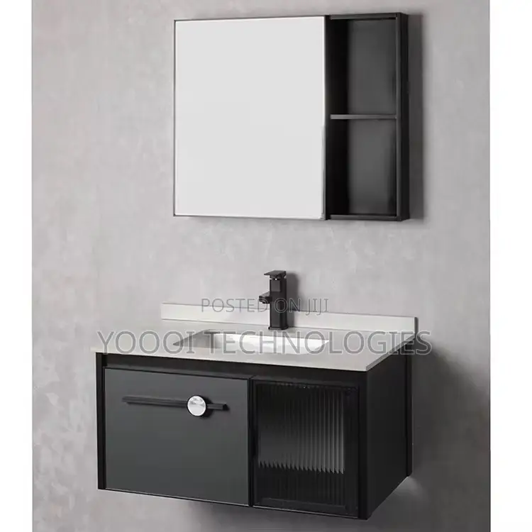 80cm Rock Slab Cabinet Basin