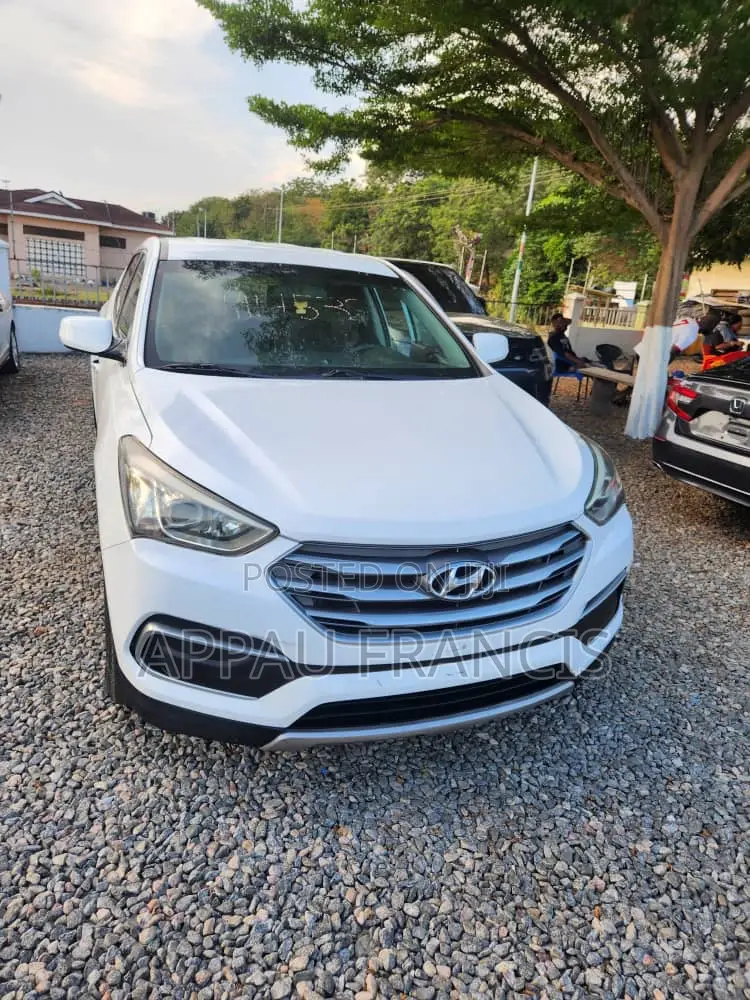 Hyundai Santa Fe 2018 White