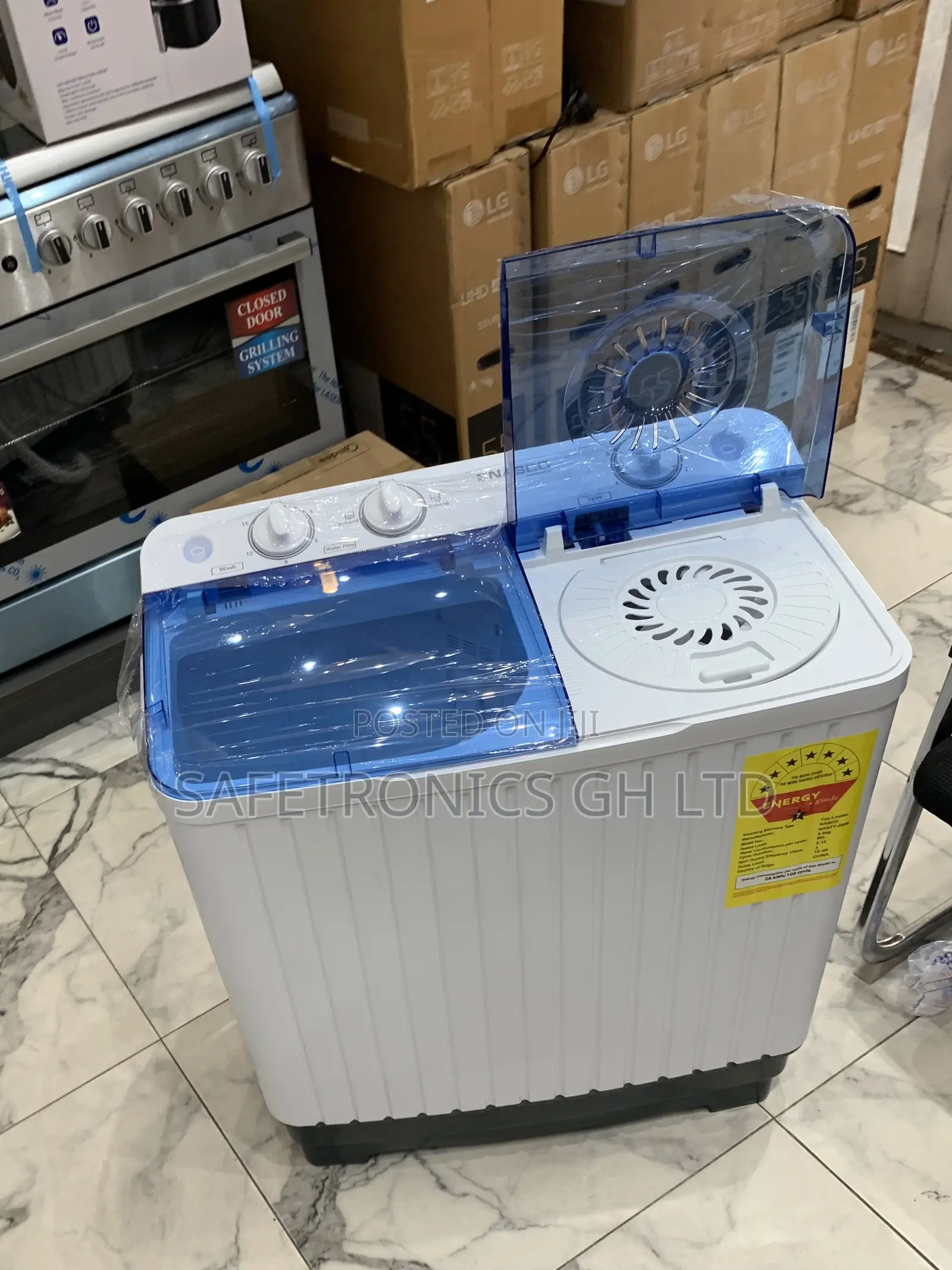 Lovely Design Semiautomatic Nasco Twintub 10kg Topload Washer