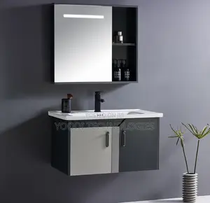 80cm Cabinet Basin With Touch Mirror