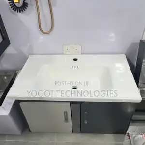 80cm Cabinet Basin With Touch Mirror