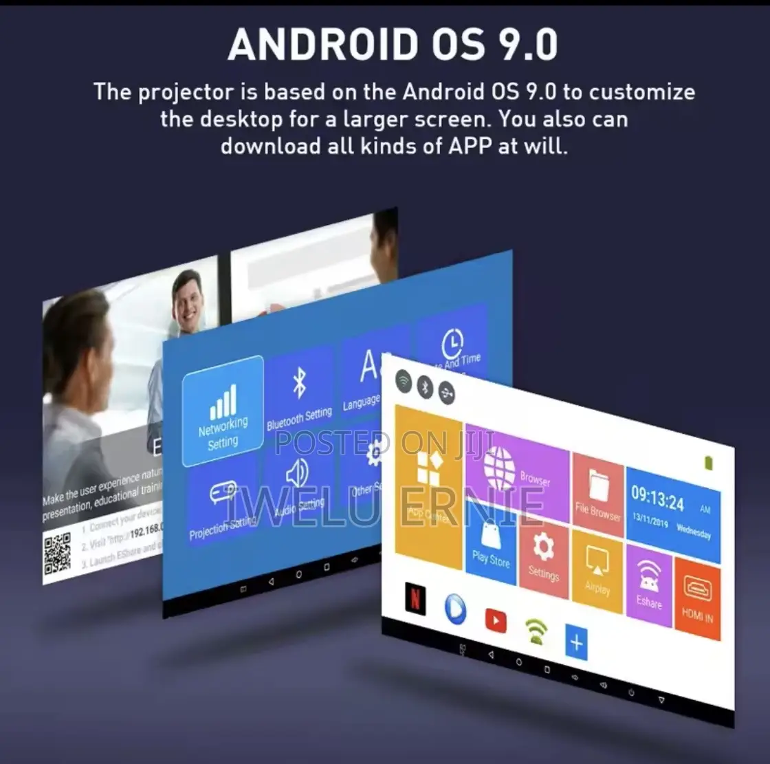 DLP Smart Android Mini Projector