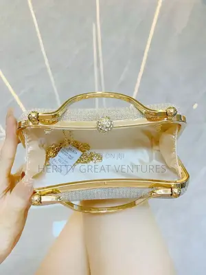 Glitter Clutch Bag