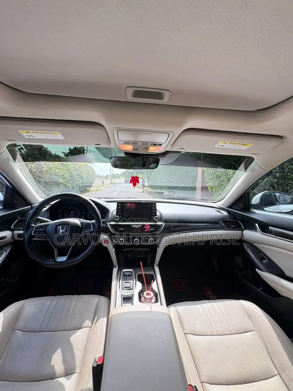 Honda Accord Sport (2.0L 4cyl Turbo 10A) 2019 White