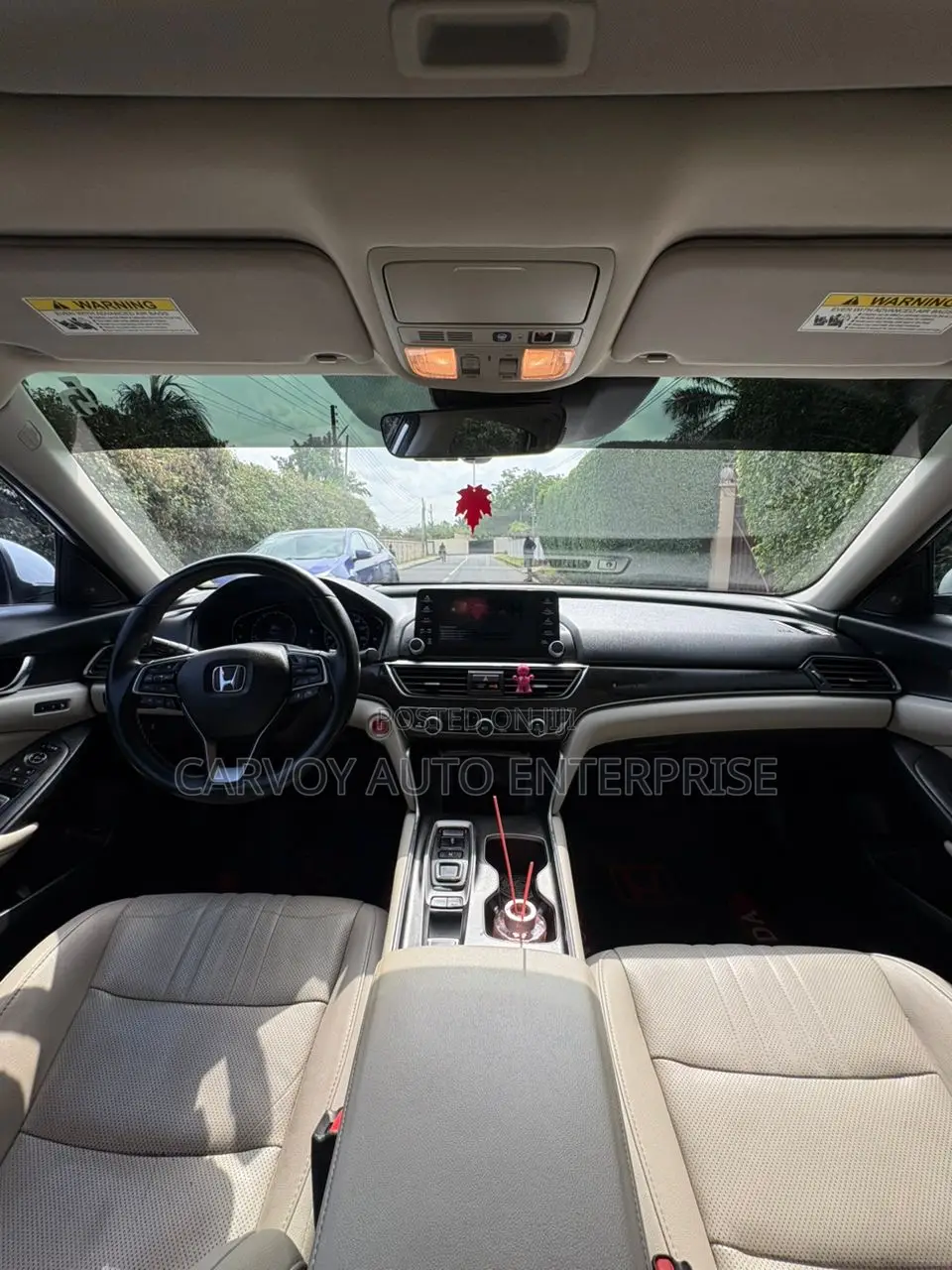 Honda Accord Sport (2.0L 4cyl Turbo 10A) 2019 White