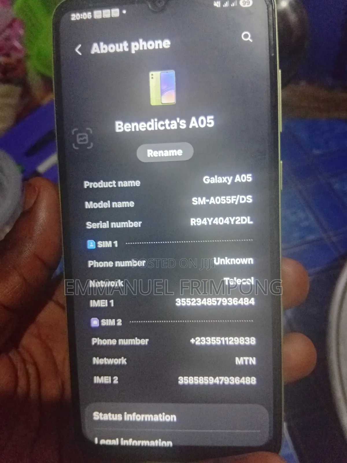 Samsung Galaxy A05 64 GB Green