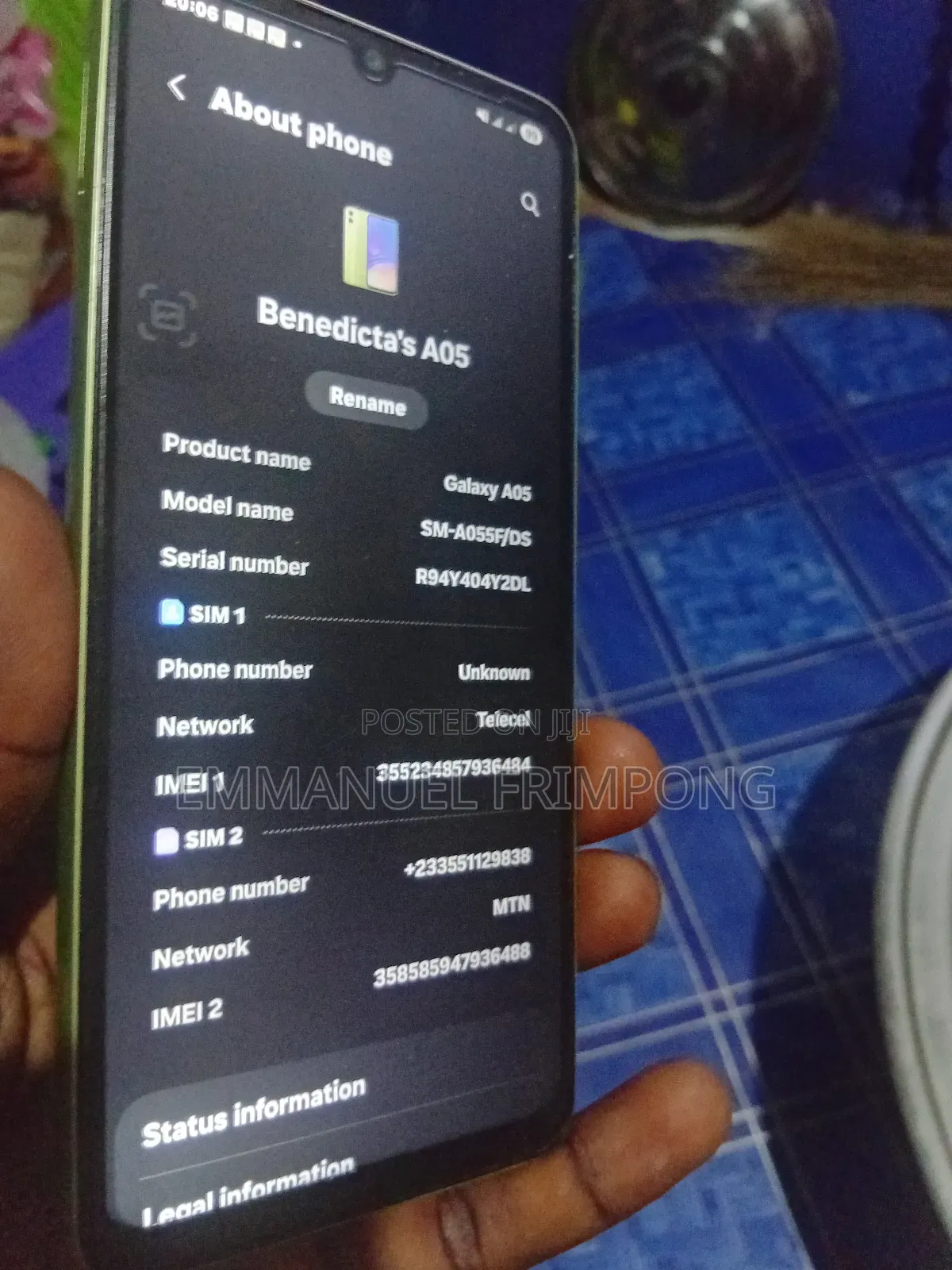 Samsung Galaxy A05 64 GB Green