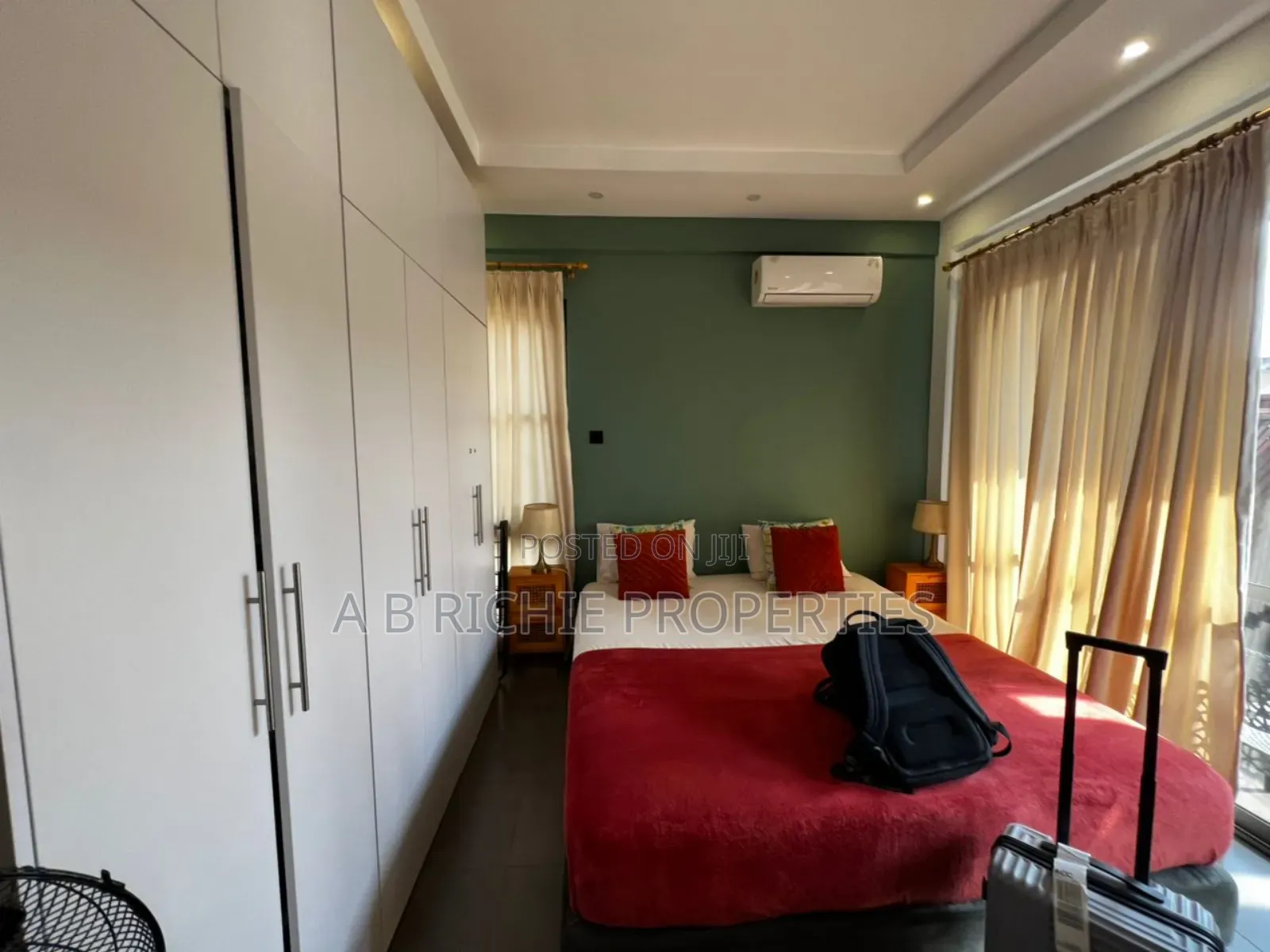 Furnished 1bdrm Apartment in Ab Richie Properties, Osu Ako-Adjei
