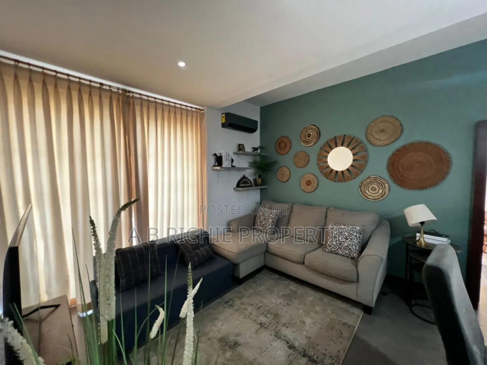 Furnished 1bdrm Apartment in Ab Richie Properties, Osu Ako-Adjei