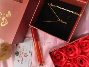 Necklace With A Matching Bracelet