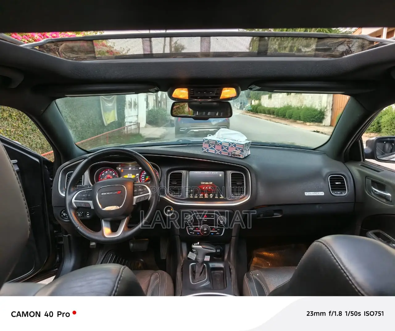 Dodge Charger SXT 4dr Sedan (3.6L 6cyl 8A) 2015 Matt Black