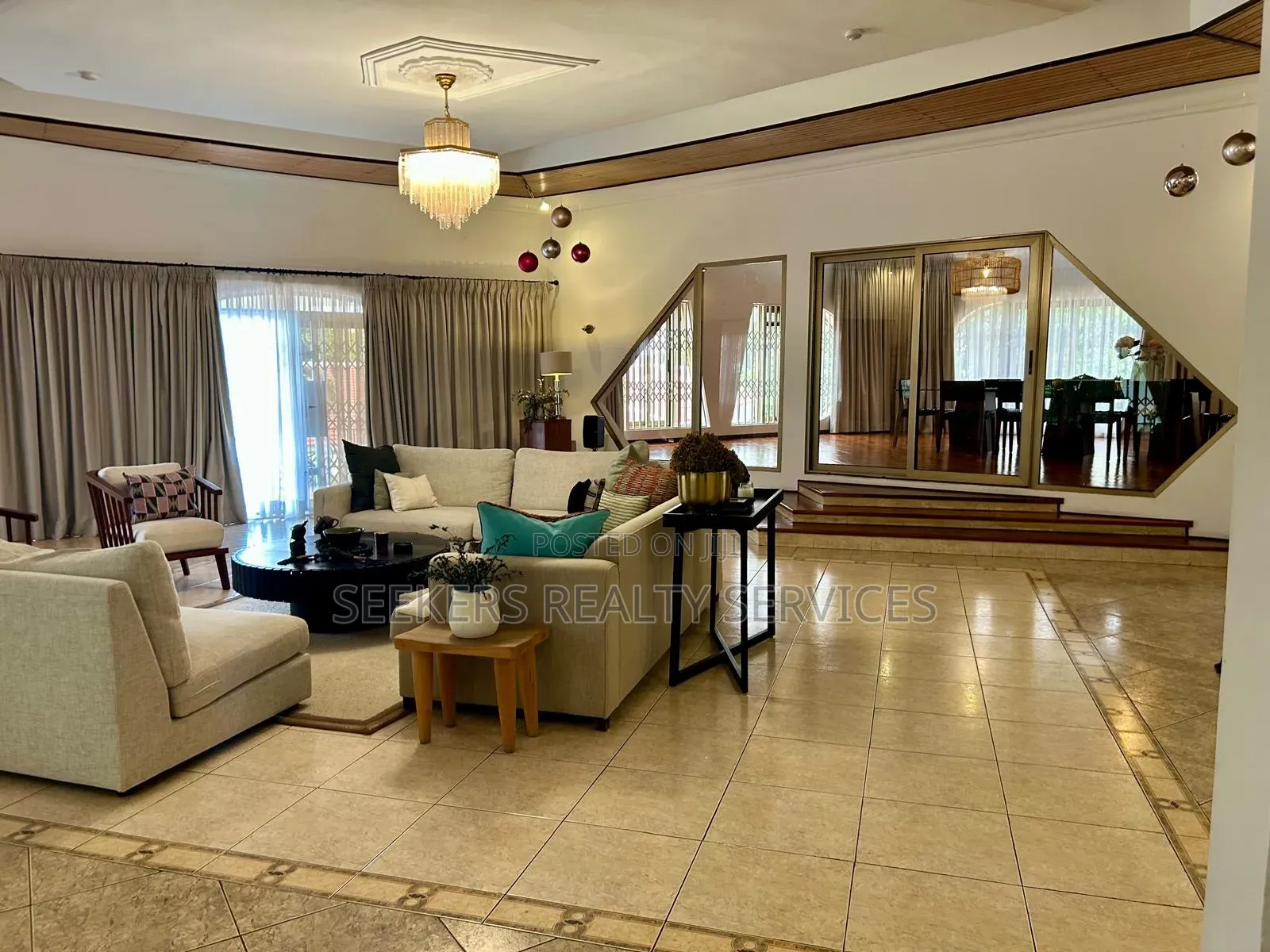 Furnished 4bdrm House in Seekers Realty, US Embassy Area for rent