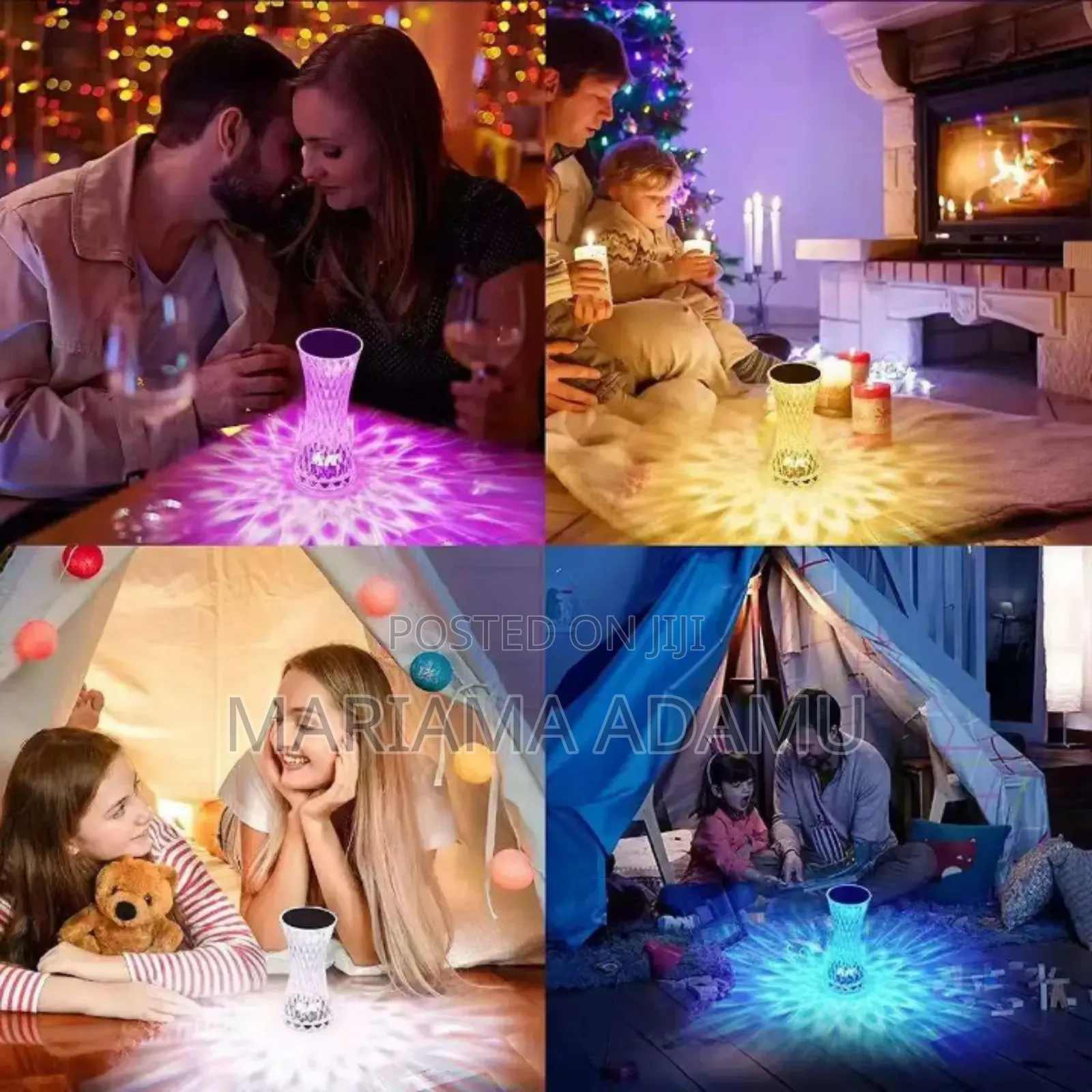 16 Colors Rechargeable Lamp