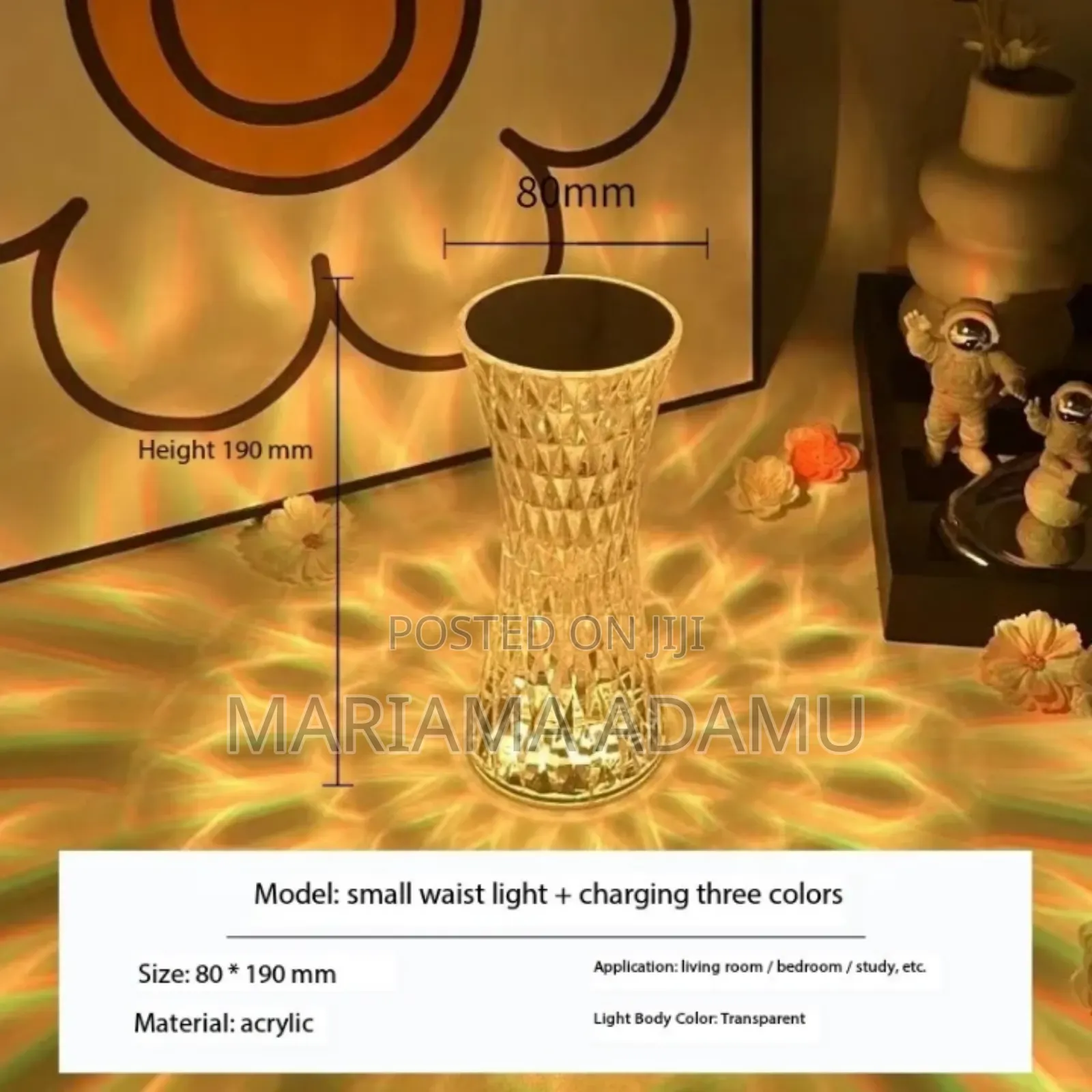 16 Colors Rechargeable Lamp