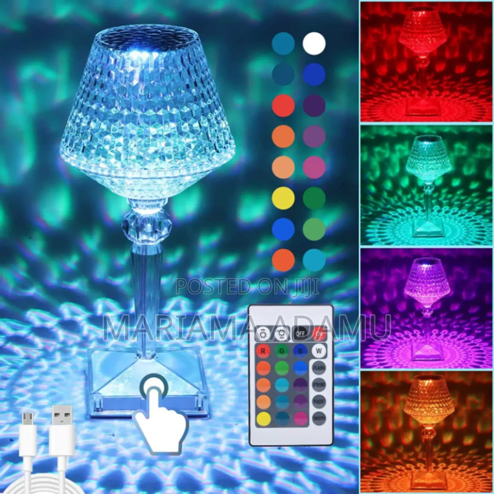Colorful Rechargeable Lamp