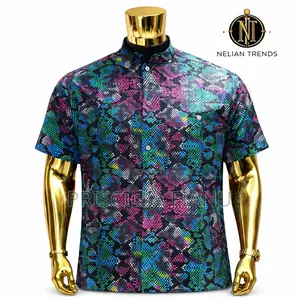 Stylish Men’S African Print Shirts – Custom Made”
