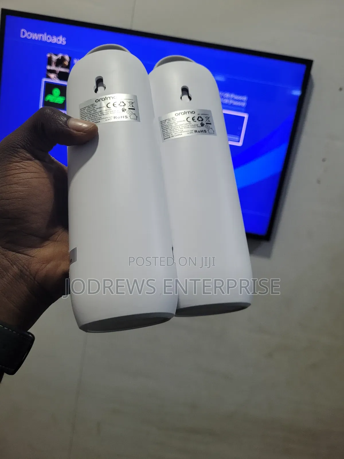 Oraimo Lumigo 300 Lumens Emergency Light (2 Pieces)