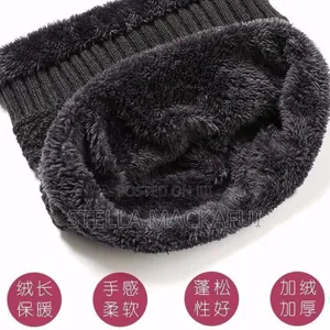 Winter Hat With Scarf