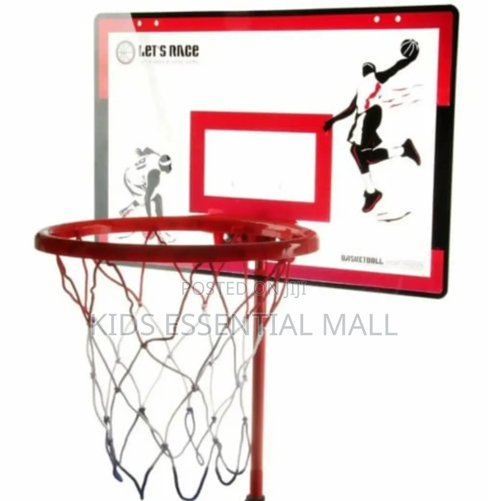 Basketball Set, Stand ,Pump, Hoop, Net ,Ball For Kids