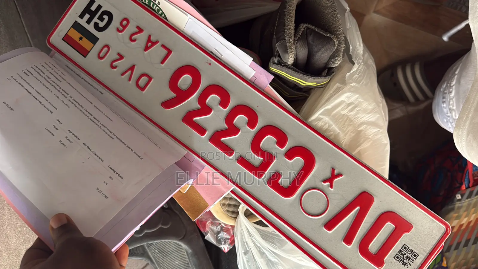 2026 Dv Plate With Insurance
