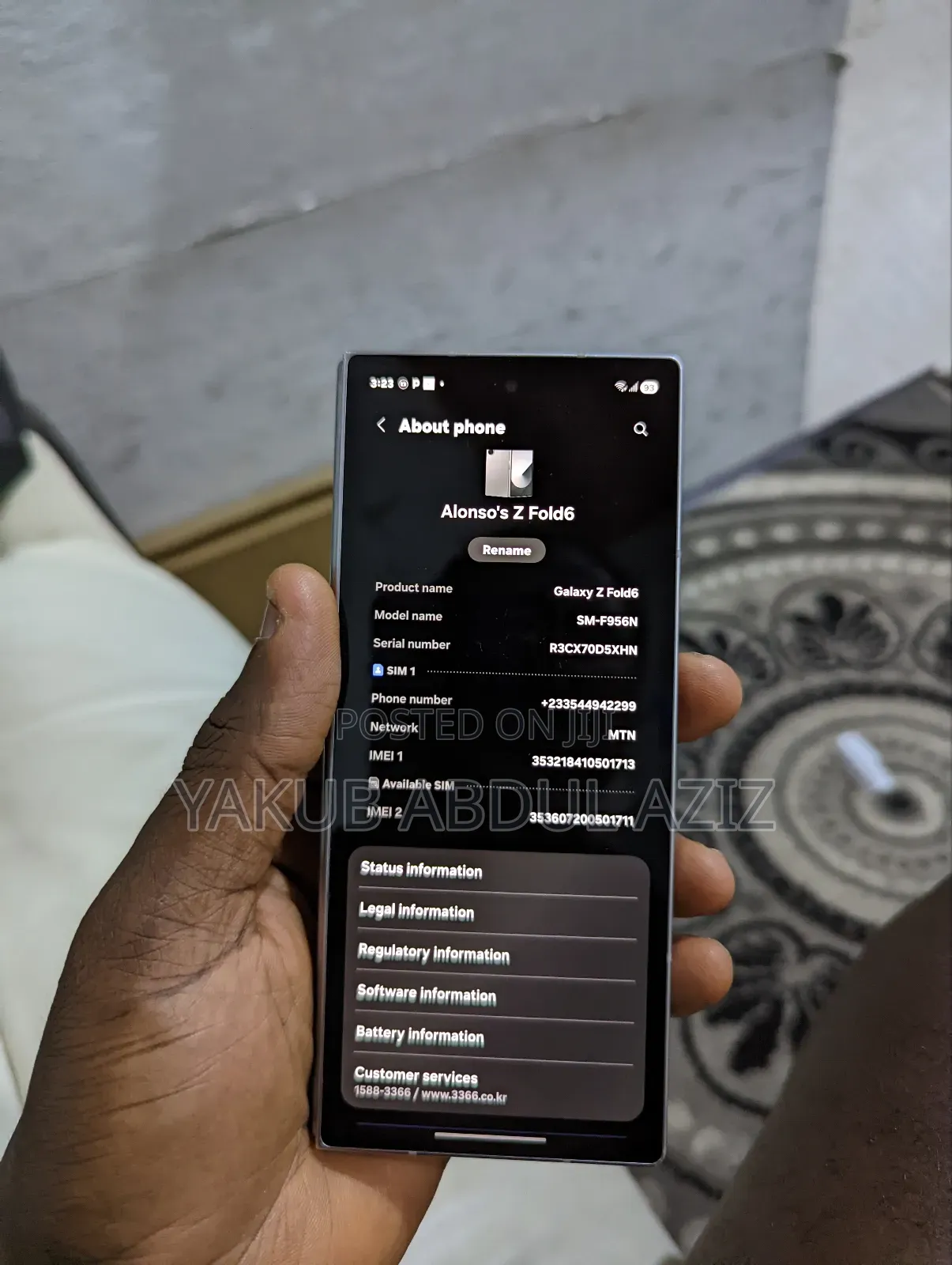Samsung Galaxy Z Fold6 512 GB Silver