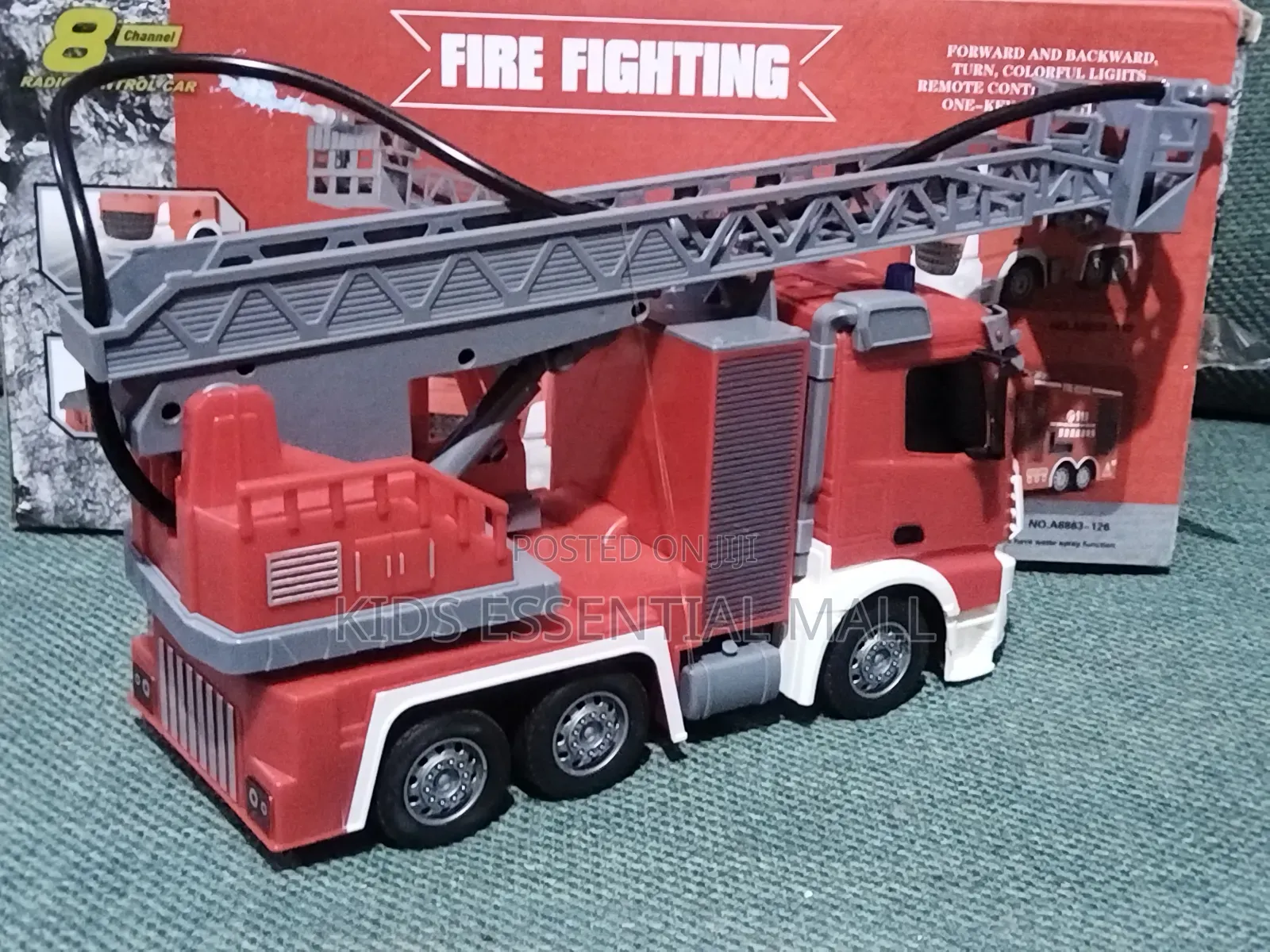 Remote Control Fireman Truck for Kids