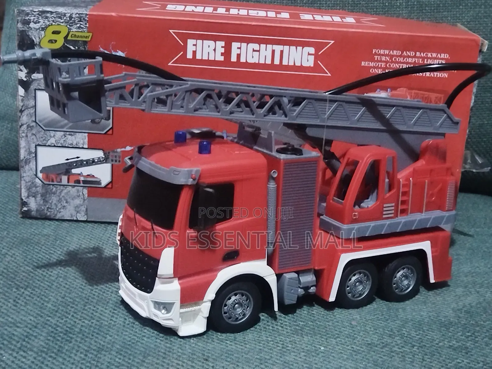 Remote Control Fireman Truck for Kids